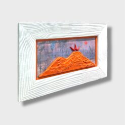 Alternative view of Quadro Paesaggio Vesuvio Il Levar Del Sole 30x50 cm