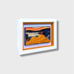 Alternative view of Quadro Paesaggio Vesuvio L’urlo di Munch