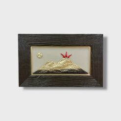 Quadro Paesaggio Vesuvio Contemporaneo 30x50 cm - immagine 4