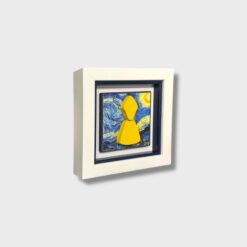 Alternative view of Quadro San Gennaro Notte Stellata 14x14 cm
