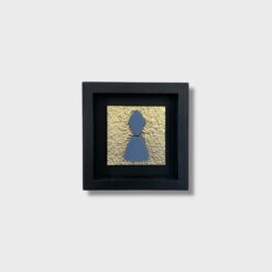 Quadro San Gennaro Artigianale con Cornice Nera 14x14 cm - immagine 3
