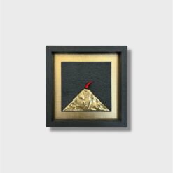 Quadro Vesuvio Contemporaneo Artigianale 20x20 cm - immagine 3