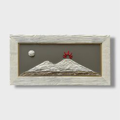 Alternative view of Quadro Paesaggio Vesuvio Contemporaneo 40x80 cm